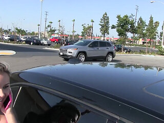 Marsha May Decides to Trade Pussy and Head for a Free Ride- Perv Milfs n Teens