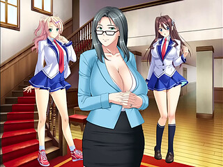 Aika chooses to have some fun with Hiroko instead of school. Smutty Lesbian Hentai Vore Project