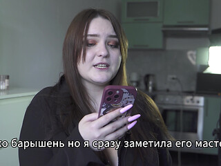 Porn story - unexpected threesome in a hunting lodge in the forest(Russian, cuckold, anal)