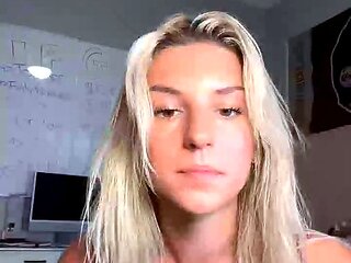 Amateur Blonde Teen Plays Solo with Toy Webcam Porn