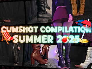 CUMSHOT COMPILATION - Summer 2025!