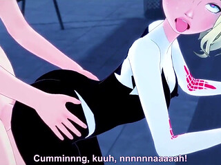 Spider-woman Gwen Stacy Fucking  Full Movie on Ptrn Fantasyking3