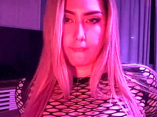 Touching my, I get my nipples hard