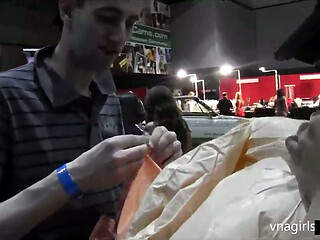 Julia Ann &amp_ Friends Going Crazy During A Hot Sex Convention!