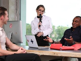 Beautiful hardcore fuck with a fake-boobed doll Safira Yakkuza