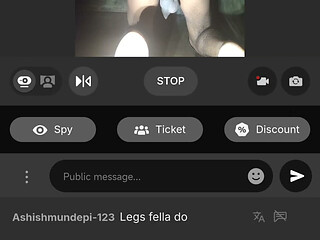 Live stream in Stripchat