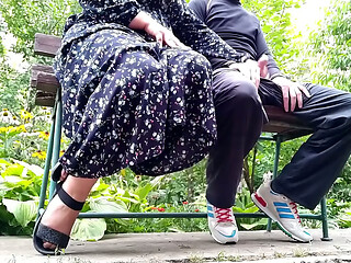 Mature cuckold wife made me cum for her hubby