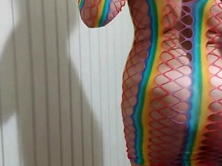 Stepmom showing me the clothes she will wear to the street carnival, what do you think?