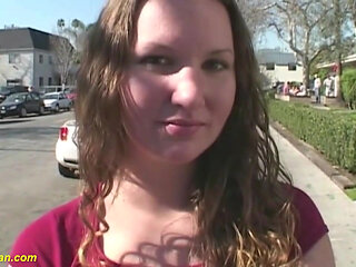 Curvy teen first time bang van fucked