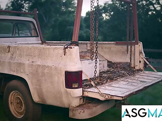 ASGMAX - Survival Game Bareback - Jayden &amp_ Andrew Fuck While On The Run