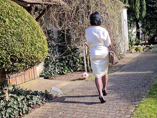 Teasing in the garden