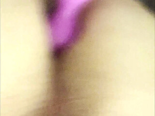 Bathroom enema, pissing and then ass play to orgasm