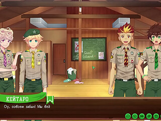 Game: Friends Camp, Way 2, Episode 35 - Help with the poster (Russian voiceover)