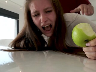 STEPDAD TAKES MY VIRGIN ASS 4k!