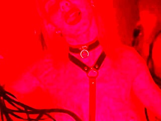 Blonde Babe's BDSM Solo Squirt Show