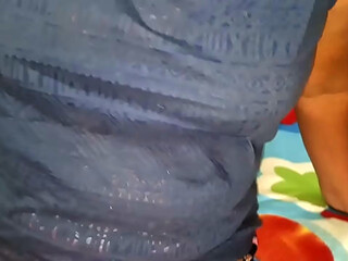 Asian Super Hot WIFE Morning Show for you