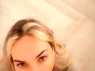 Homemade amateur blonde blowjob