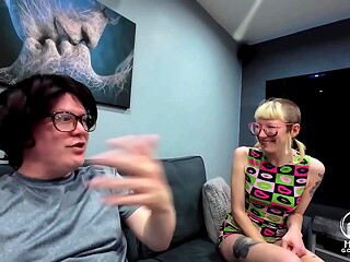 Rosa Rosebud - Nerd Pervert Audition with Mark Gotham