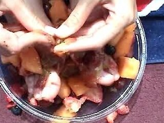 Amateur Foot Fetish Girlfriend Sucks and gives a Footjob