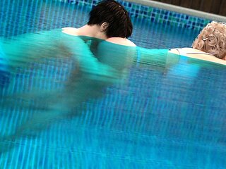 The Beautiful MILF, Enjoys the Sun, Her Pool, and Cock! Milfy City 19