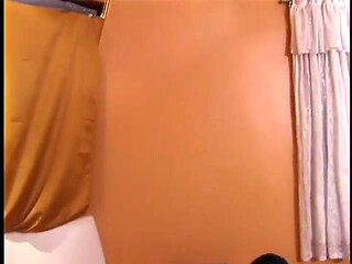 Tranny with small nice tits jumps on big cock and fucks her asshole on the bed