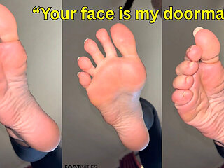 Doormat POV Foot Humiliation by Ivys Feet