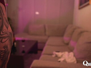 Sexy latin girl playing dirty in her first foot fetish video