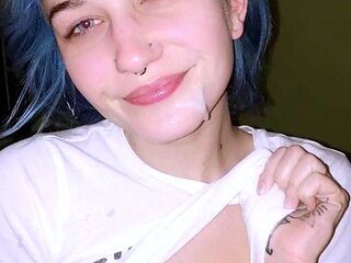 Amateur Teen Blowjob On Adult Webcam Show