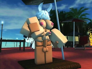 Submissive Roblox Futa Lets Me Fuck Her!