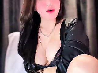 if a beautiful woman shows off her sexy lingerie