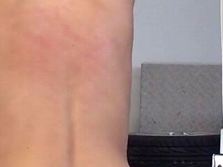 Charlie bare back whipping