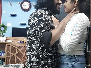 Malayali couples hot sex with malayalam dirty talk, Mallu couple hot sex, Vaishnavy and Sharun Raj hot sex, Mallu couple sex