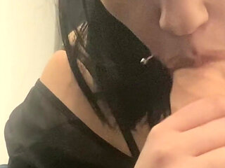 Deep POV Dildo Blowjob