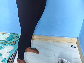 Black Saree Wearing Hot Show