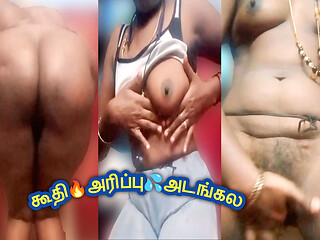 I Strip Nude on Video Call, Finger My Wet Pussy, Masturbate & Spank Big Black Ass for Tamil Nri Bull! Indianhotwifex
