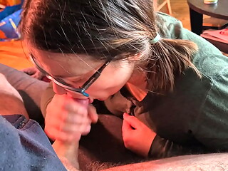 First blowjob video for her