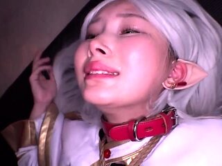 Great close up in japanese teen blowjob pov