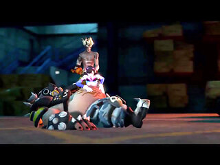 Junkrat Fucks Hard D.va