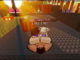 Hago trio con unas amigas en roblox