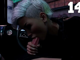 Being A DIK #148 - Alt Girl Gives Me Hot Blowjob In Car. Ends Up Getting Pounded Anal and Creampied