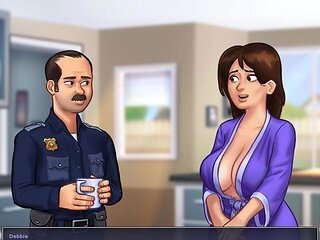 Summertime Saga Reworked - 6 Officer Has Bad News by Misskitty2k