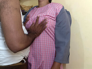 Tamil school girl uniform romance and fuck