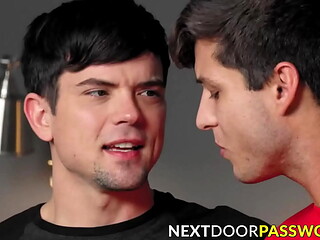 Elliot Finn surprised his boyfriend Dakota Payne with a hot threesome Valentines gift