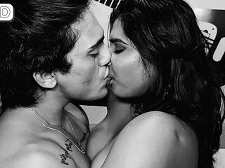 Akash and Tejaswini's hard mouth in semen