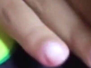 The Charming Porn Actress Yuliethgomez in a Swimsuit While Touching Her Wet Vagina