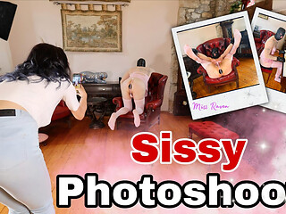 Femdom Sissy Photoshoot