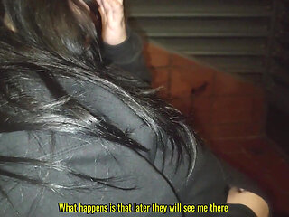 Sucking My Best Friend's Entire Cock Outdoors While It's Raining and We Were Almost Discovered Fantasiahardcoresex