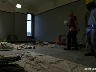 Hot Redhead Cici Rhodes Fucked by Hard Cock and Construction Tools