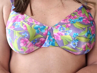 Sexy Vintage Bra, 90s Vsectret, Satin, Caressing My Soft Tits