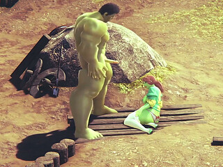 Princess Fiona gets fuck by the Hulk